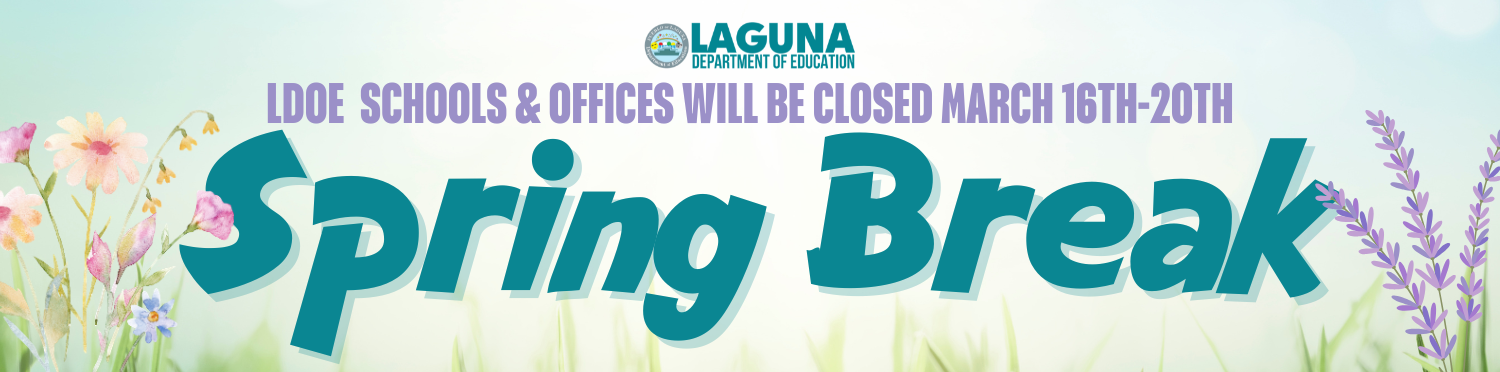 Spring Break March 16-20