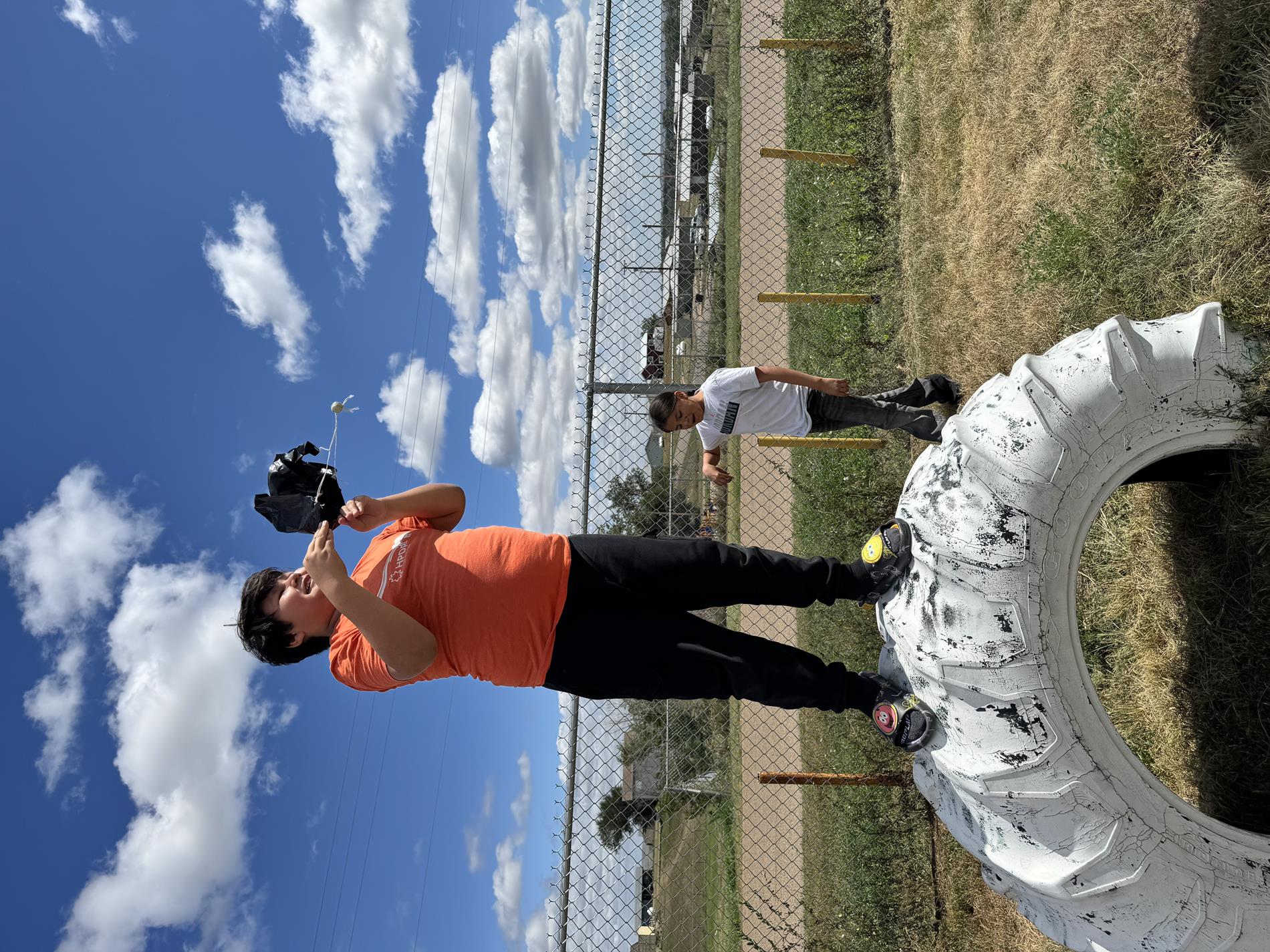 Testing a parachute