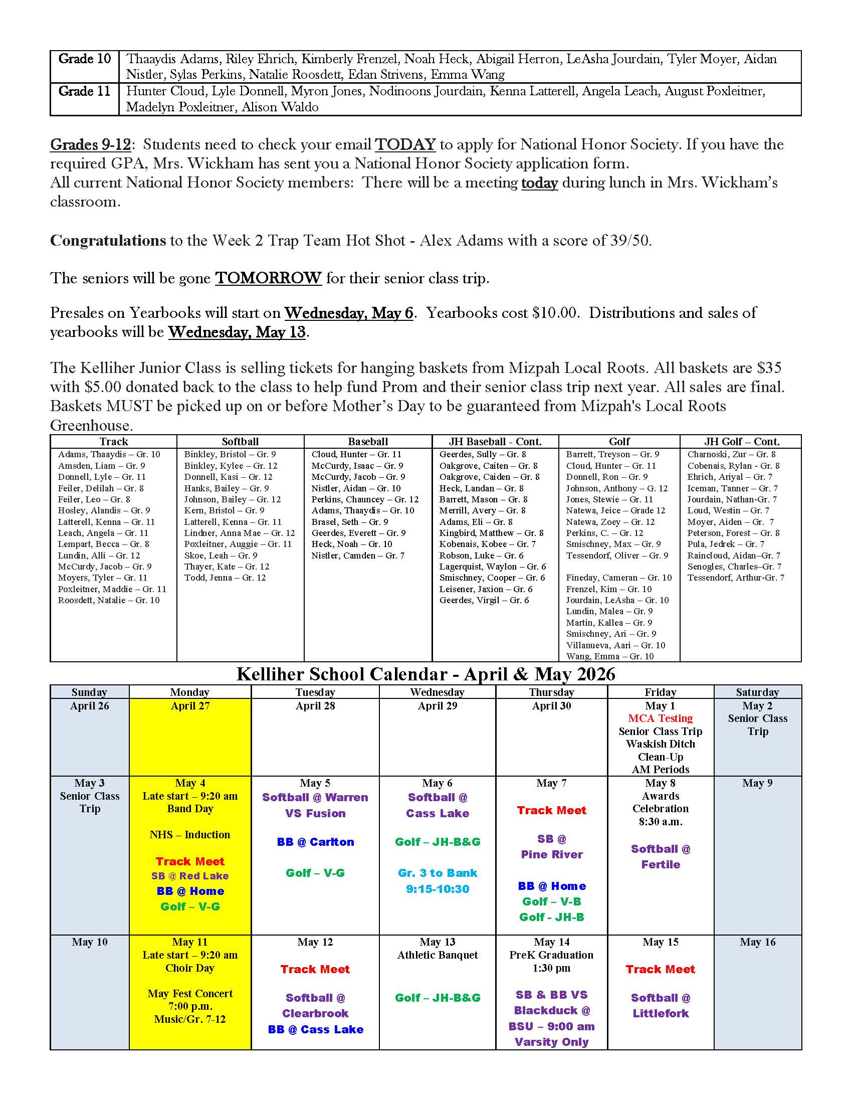 bulletin