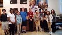 Dr. Moses Visits AOHS