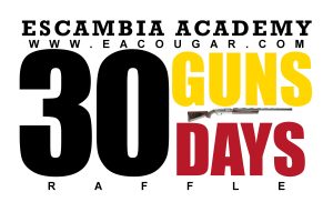 30 guns days raffle logo