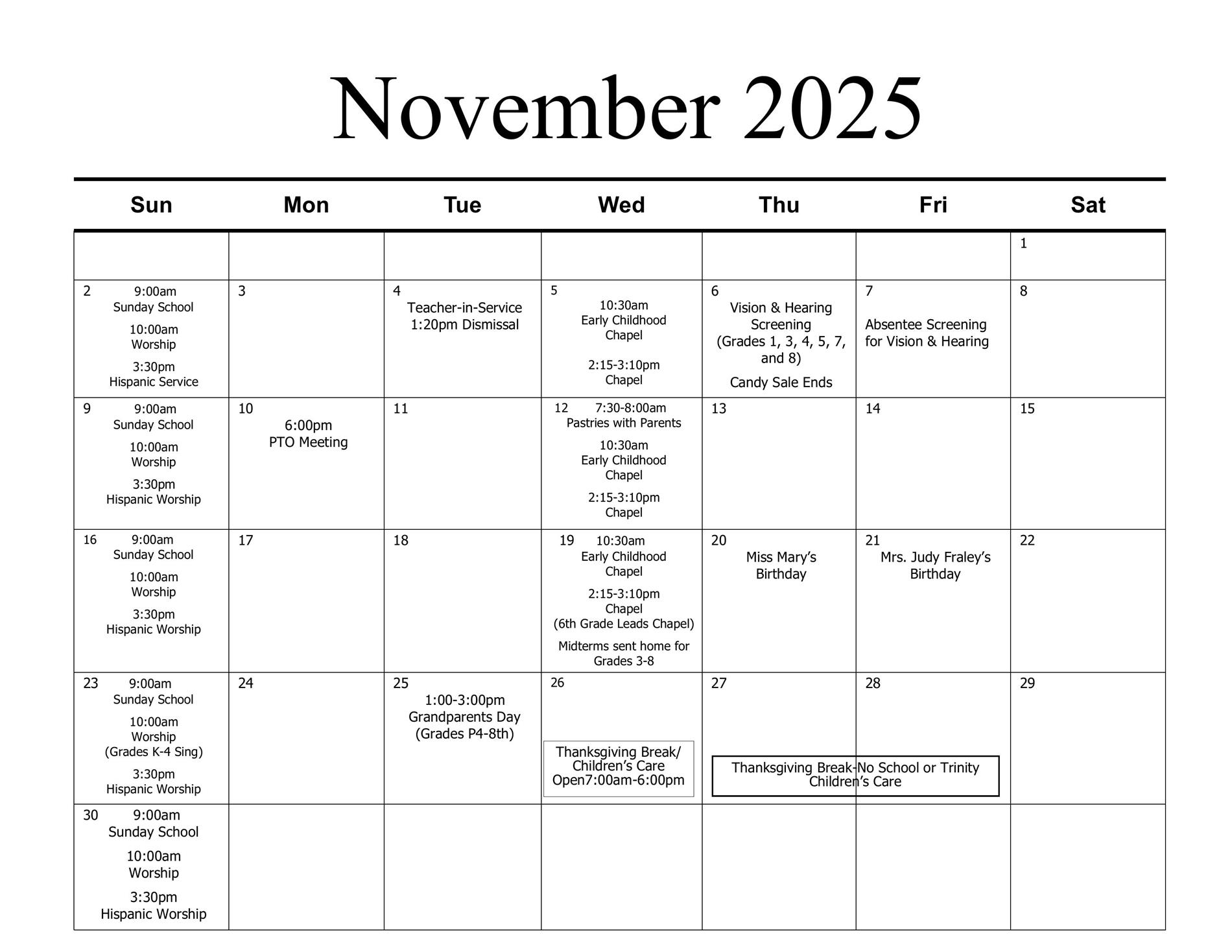 November 2025