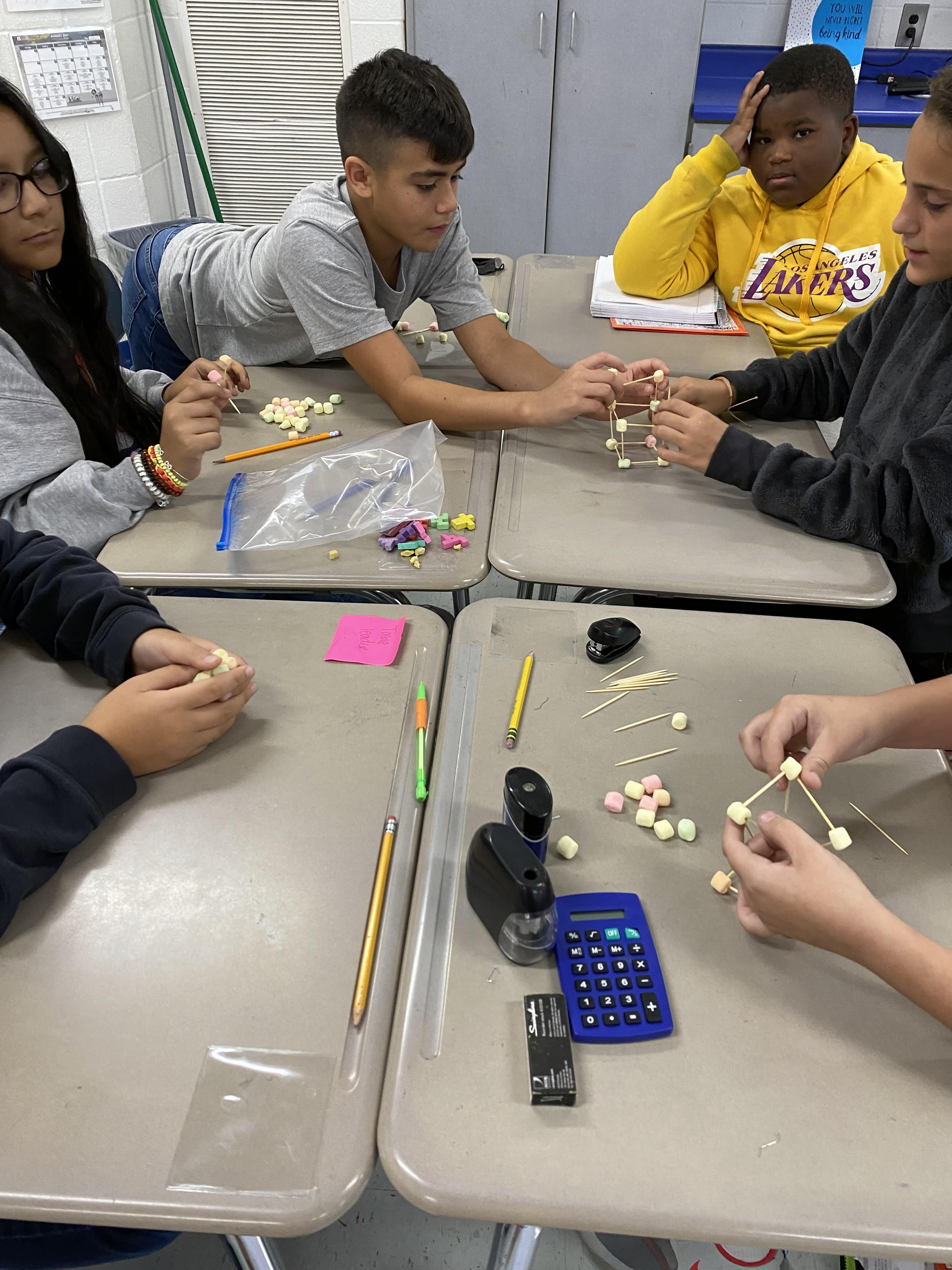 students in classroom