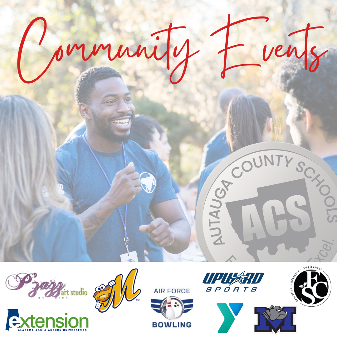 Community Events for February 2025 Graphic