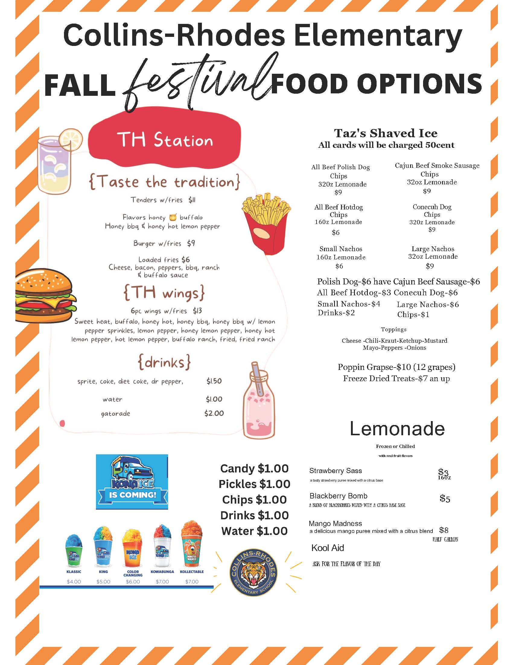 Fall Festival Food