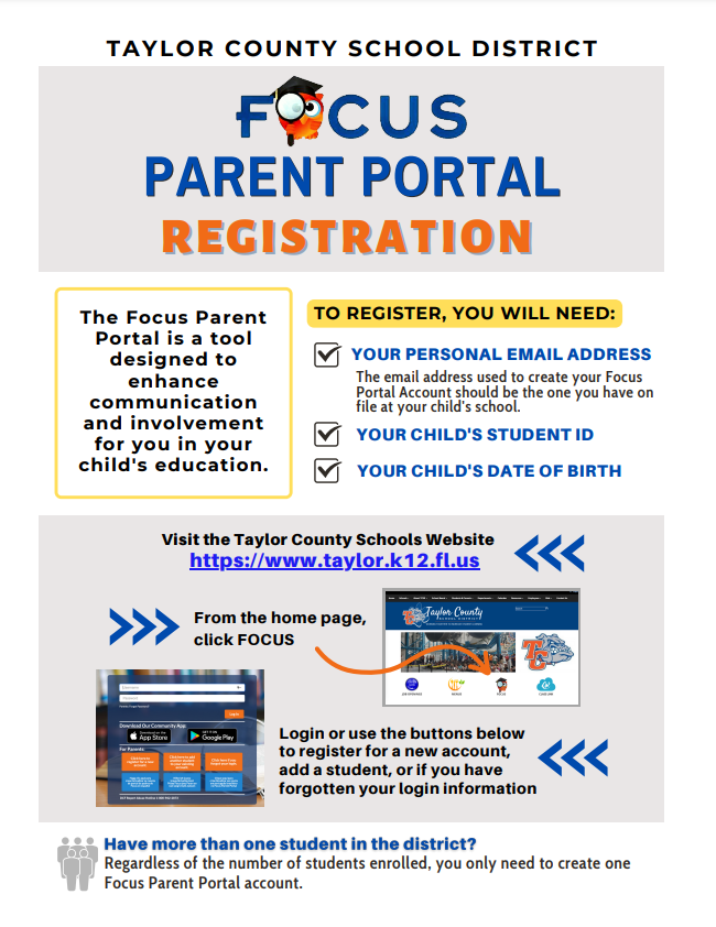 Focus Parent Portal Registration