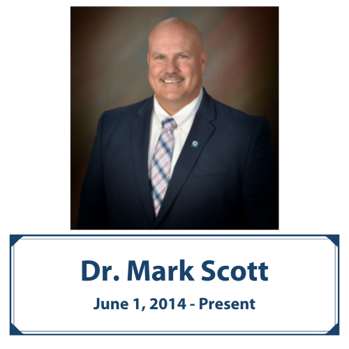 Dr. Mark Scott | Jun. 1, 2014 - Present