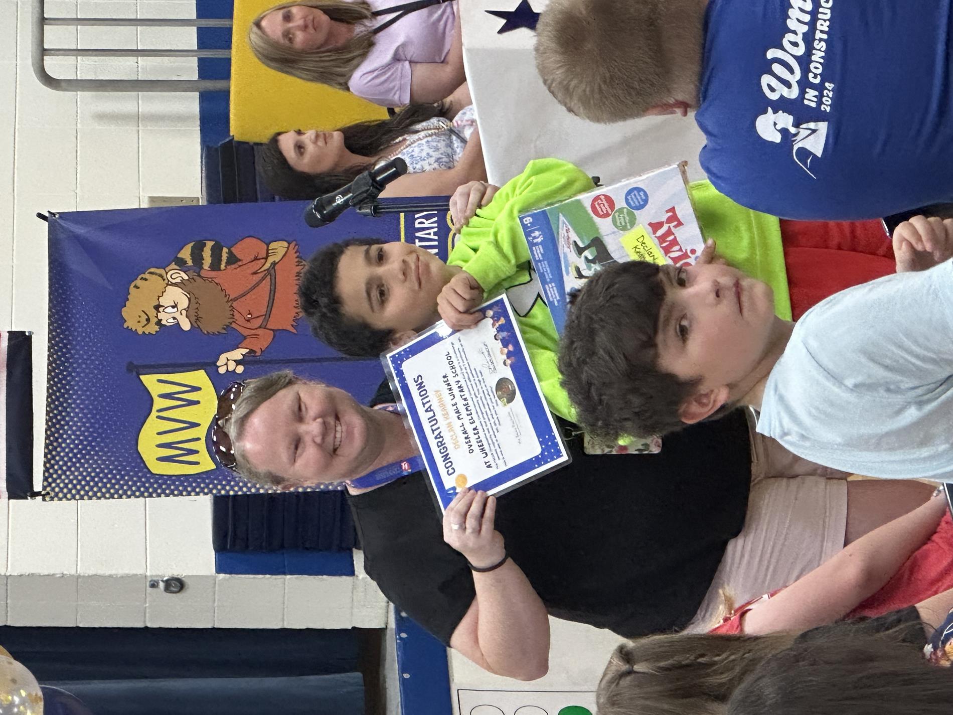 MVW OVERALL HIGHEST MALE PACER SCORE-DECLAN KEARNEY