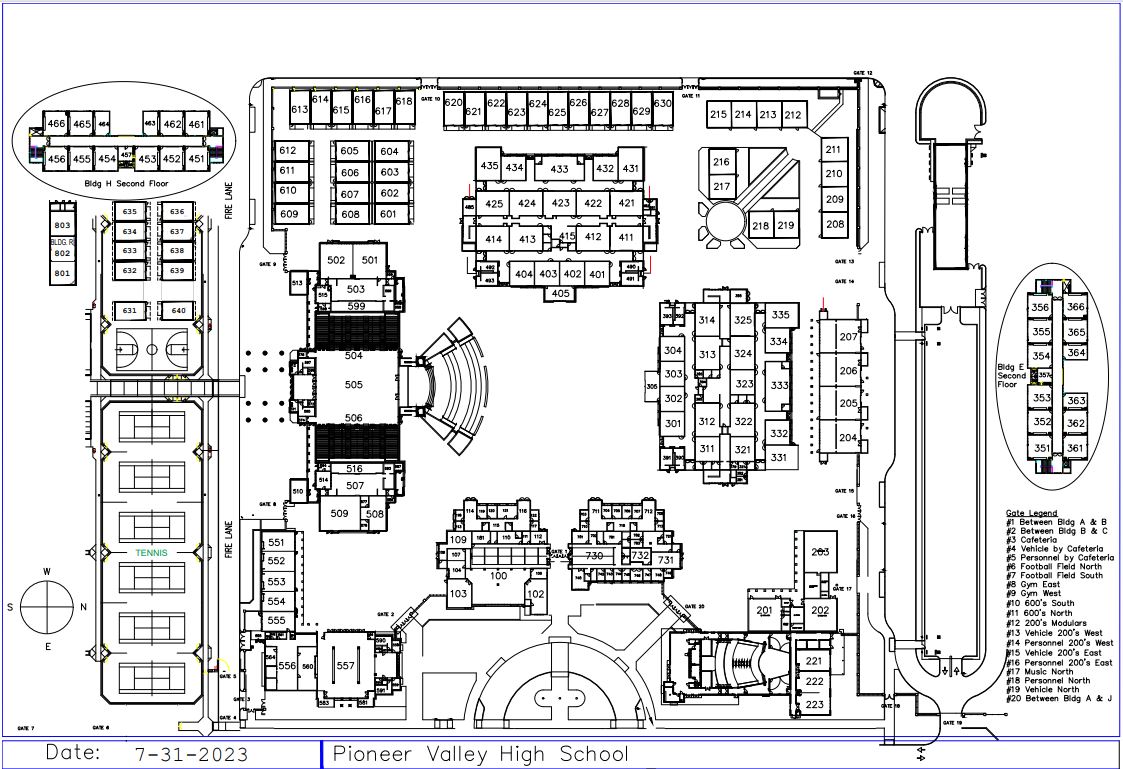 PVHS Site Map Revised 23-24