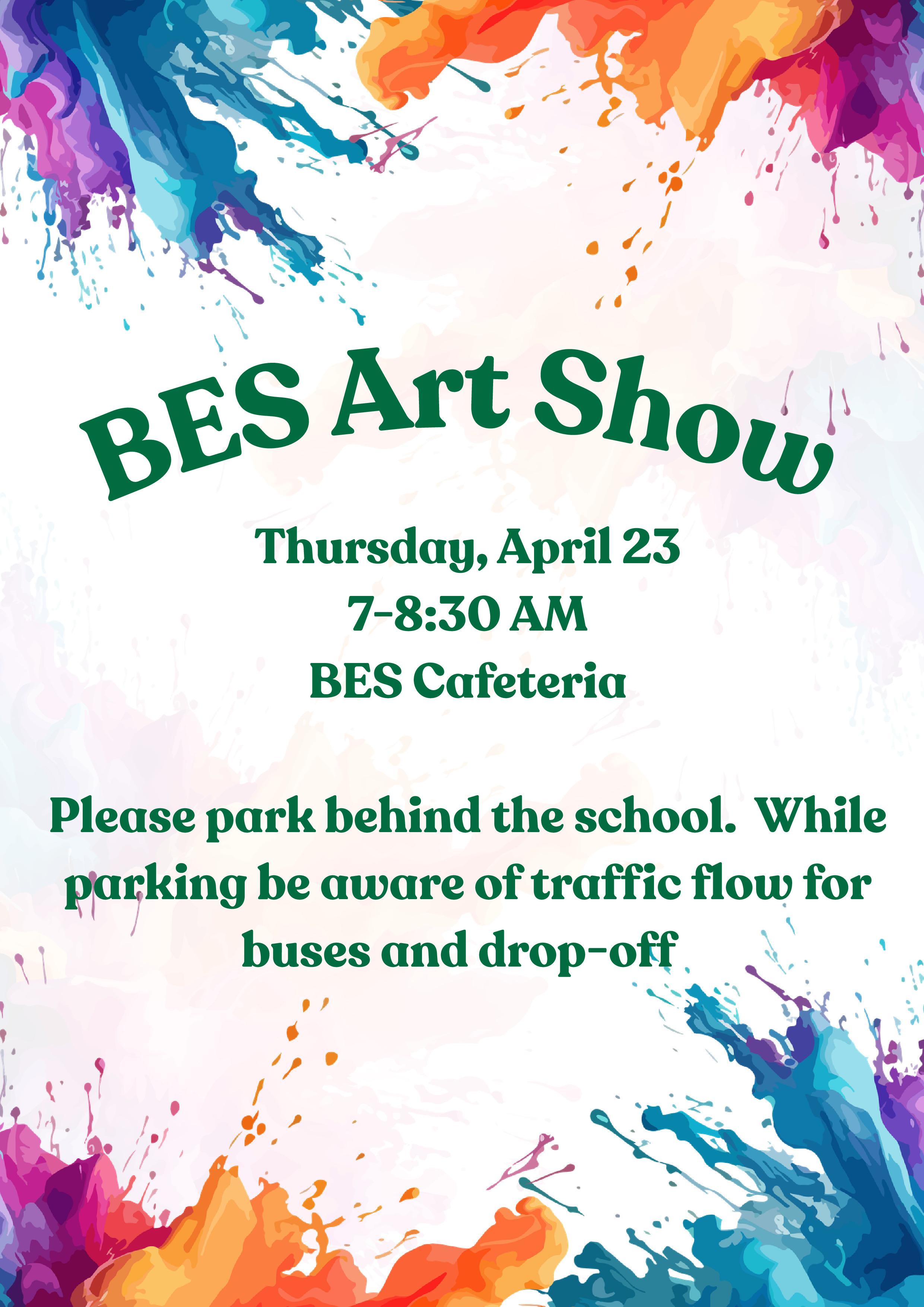 flyer for music programs