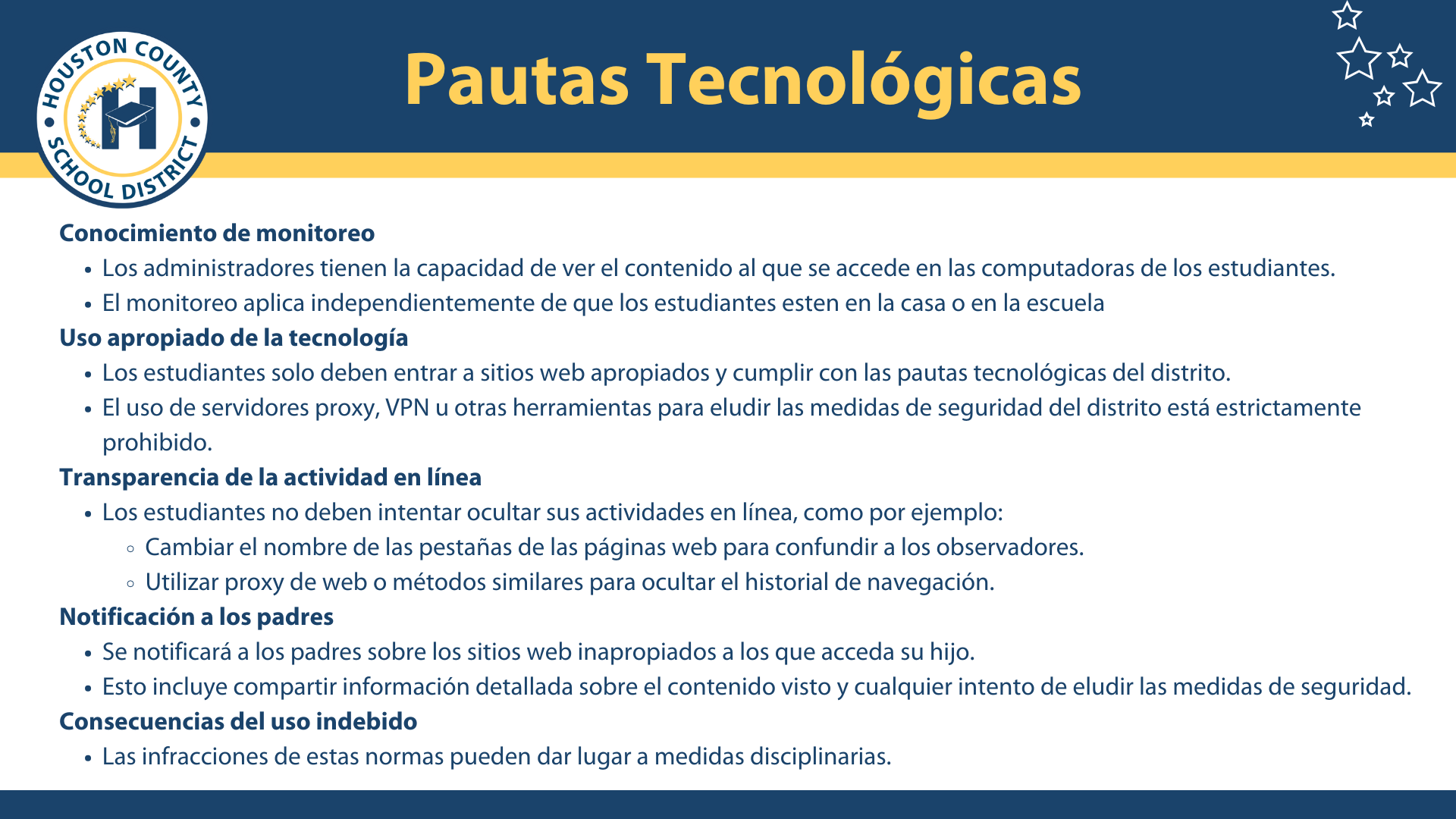 Technology Guidelines (Spanish)