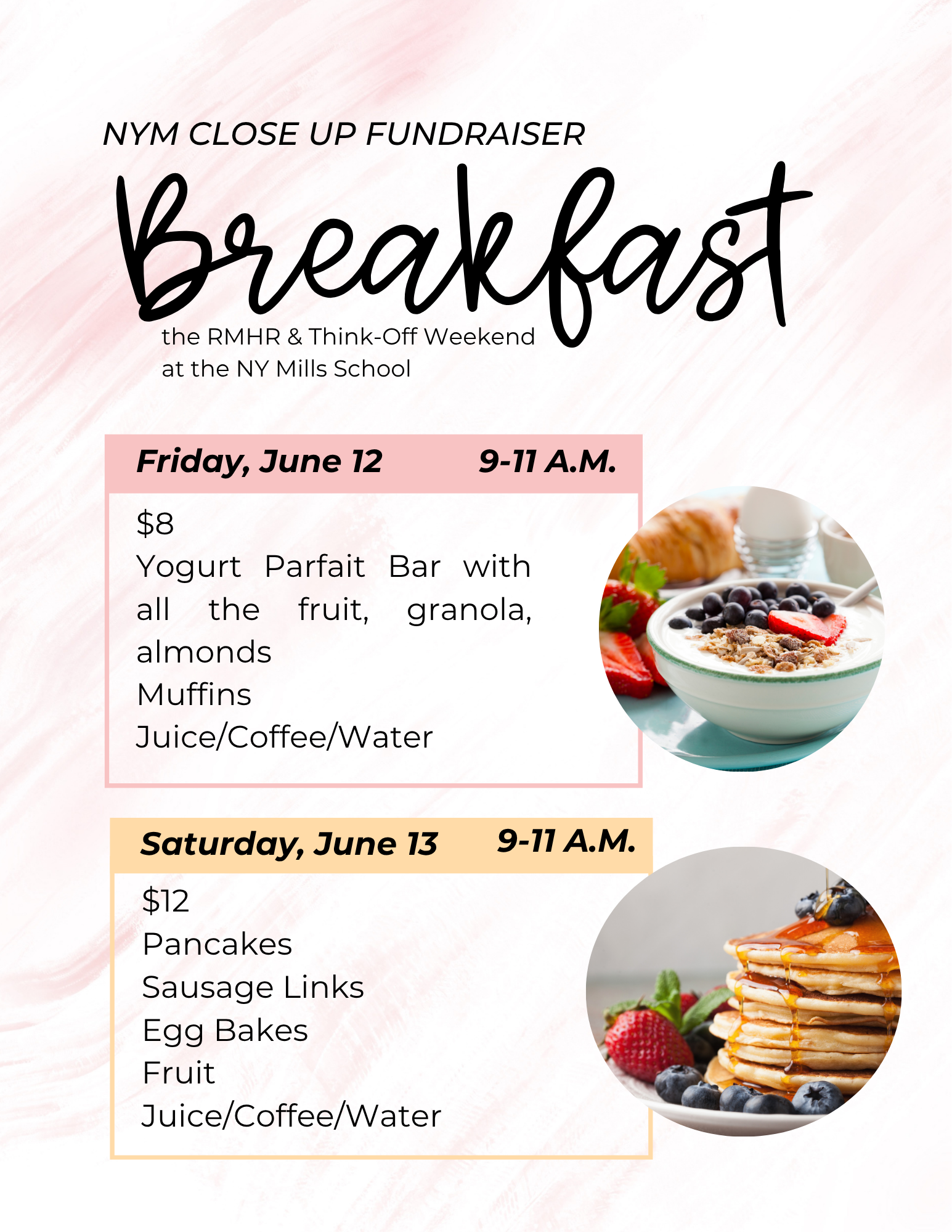 nym close up breakfast fundraiser