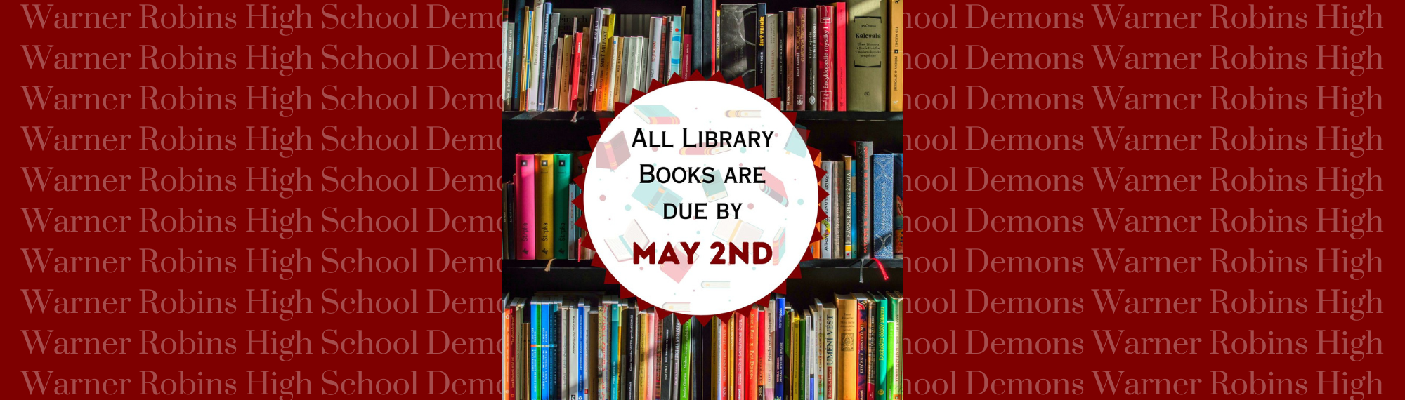 Library Book Due Date 5-2-25