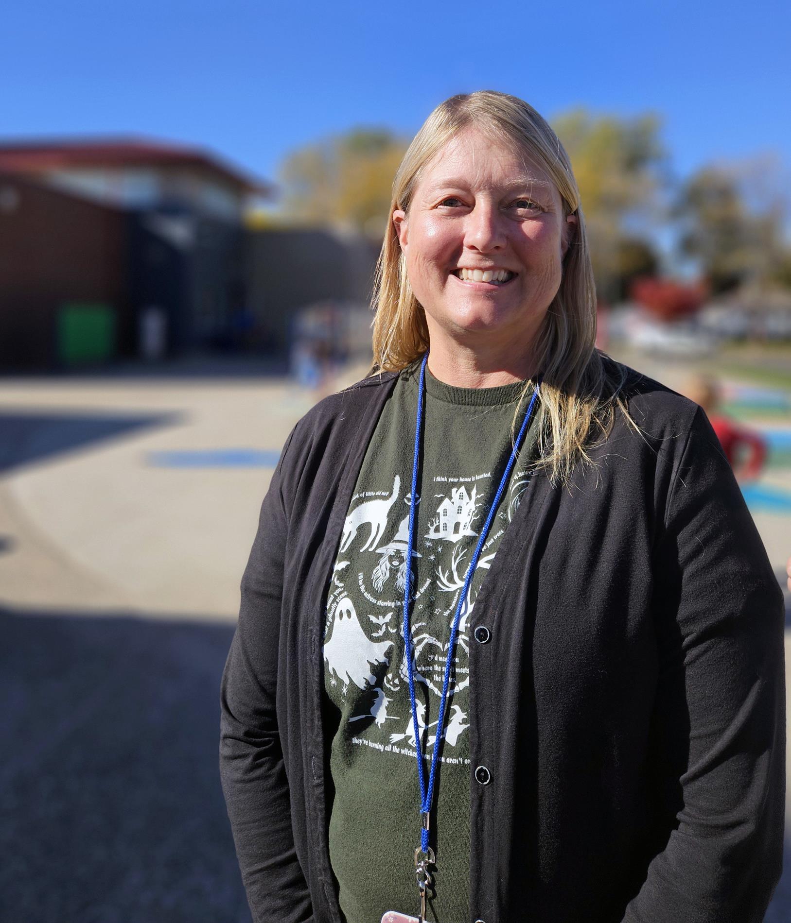 Central Park Elementary paraprofessional Kristine Rang Central Park Elementary paraprofessional Kristine Rang
