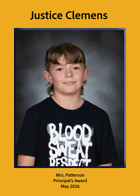 5A Principal's Award 2025-2026