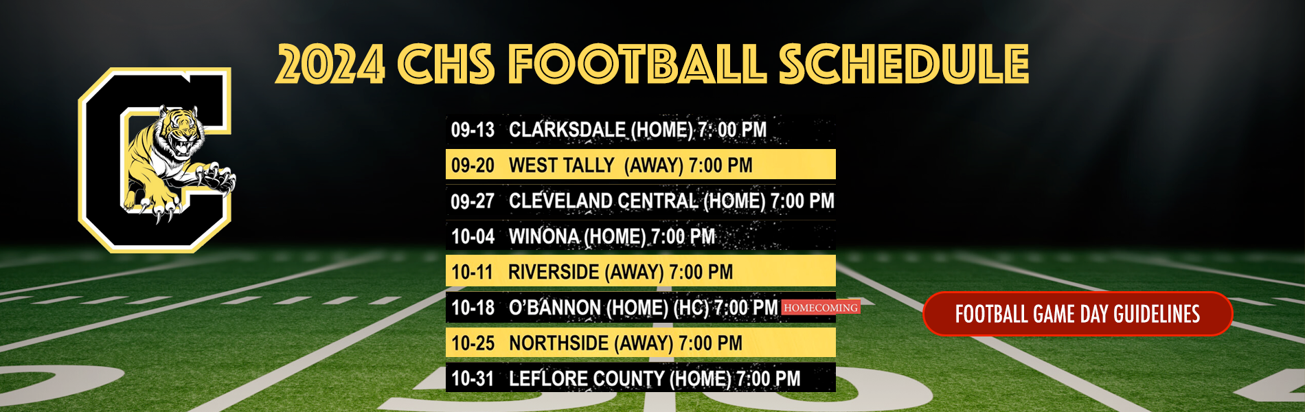 Football Schedule