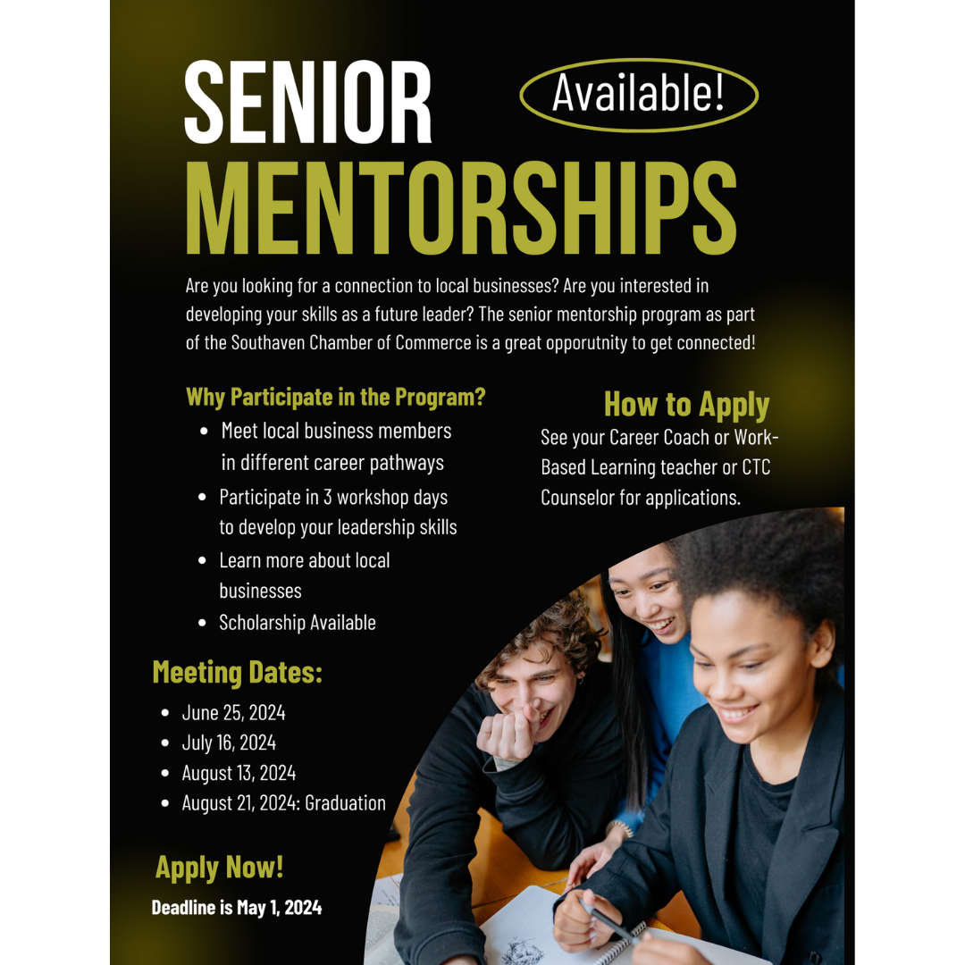 Senior Mentorship Opportunity