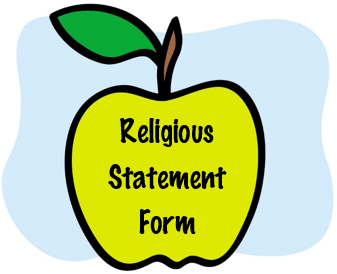 Religious Statement Form