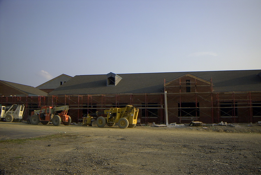 Front view of 4th - 6th grade wing