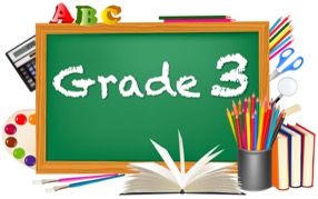 Grade 3 Chalk Board