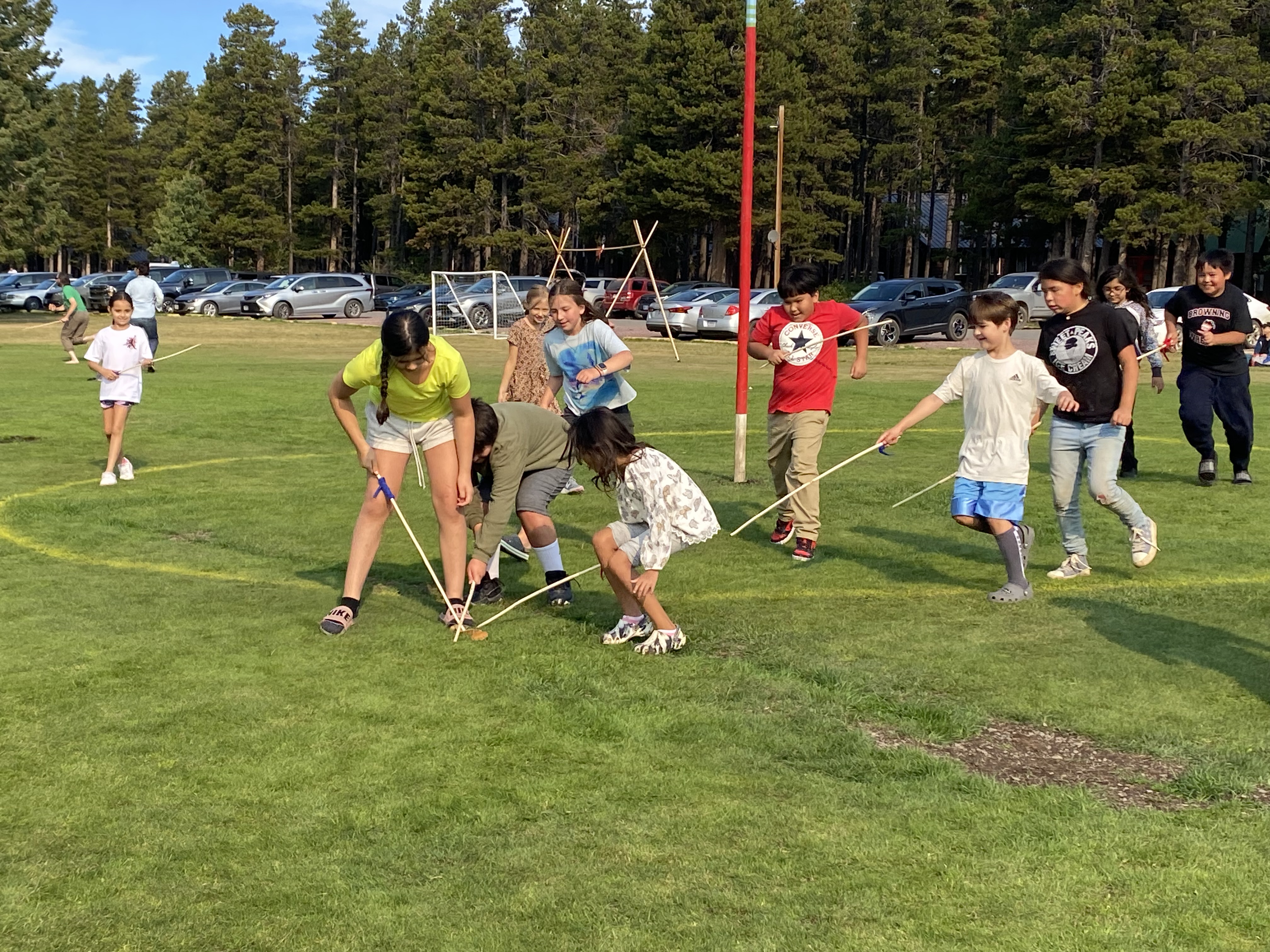 Family Games at the Lodge