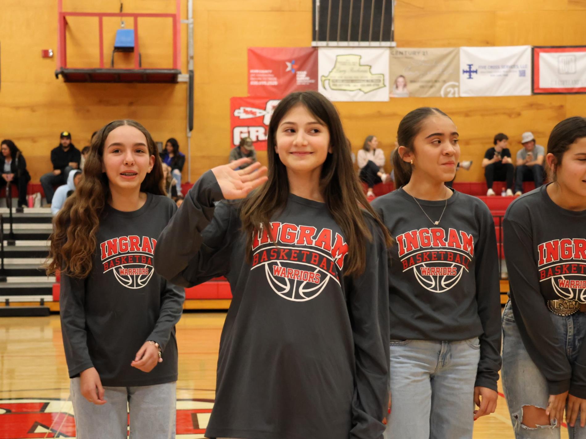 Middle School Recognition - Halftime 1.16.26