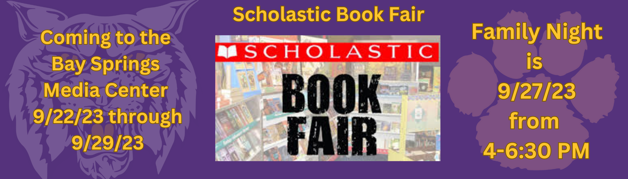 Scholastic Book Fair 2023