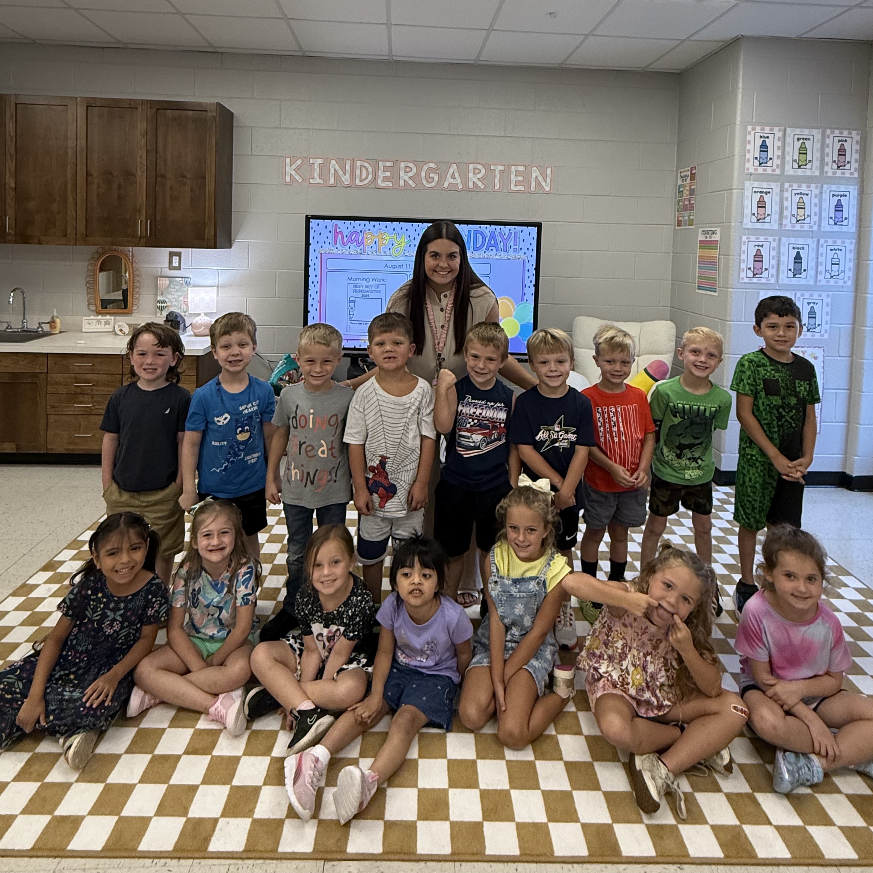 Miss Carly's Kindergarten class