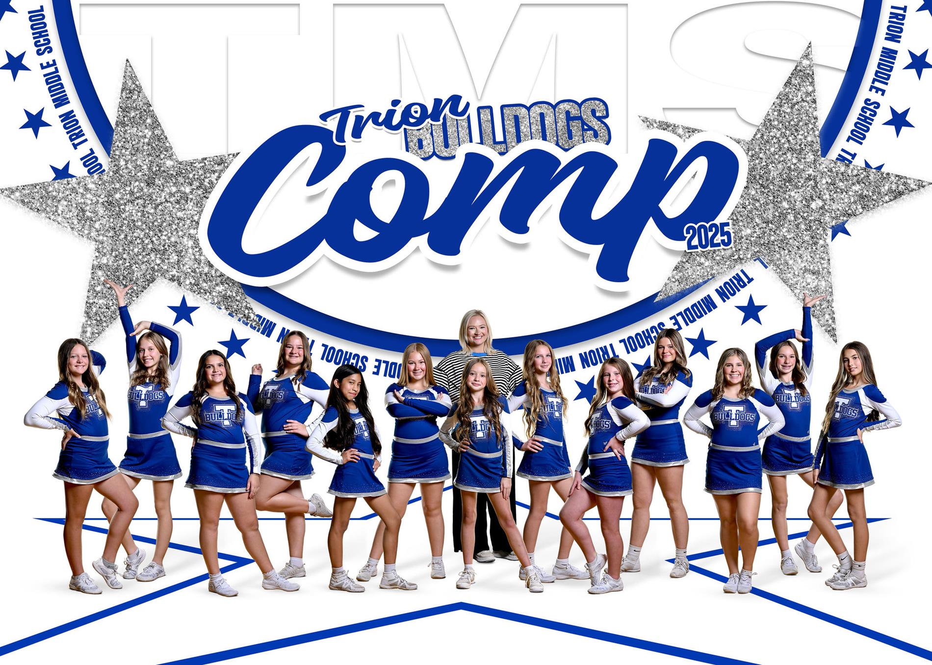 2025 TMS Competition Cheer Team Photo
