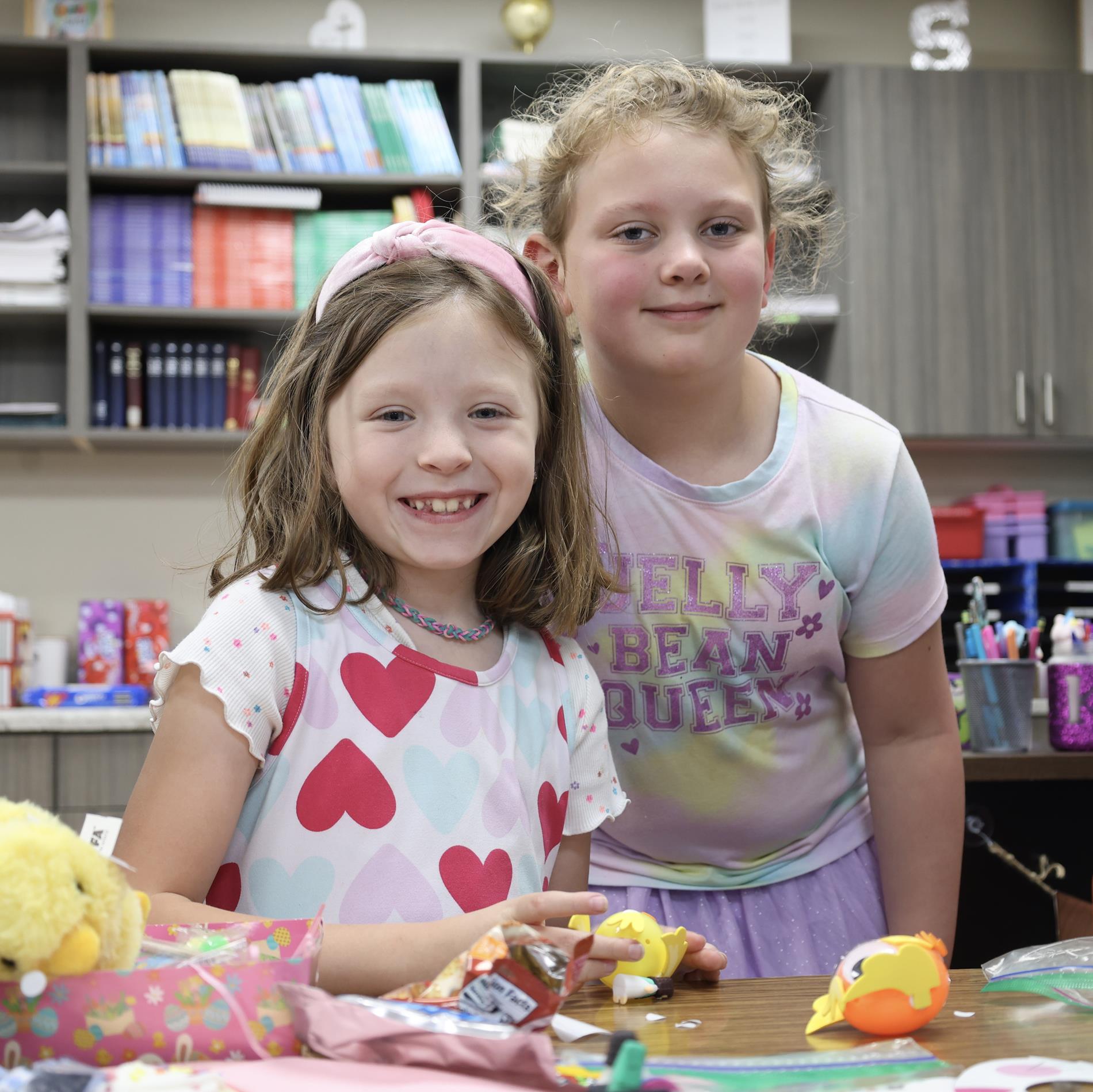 Students Smiling for A Picture