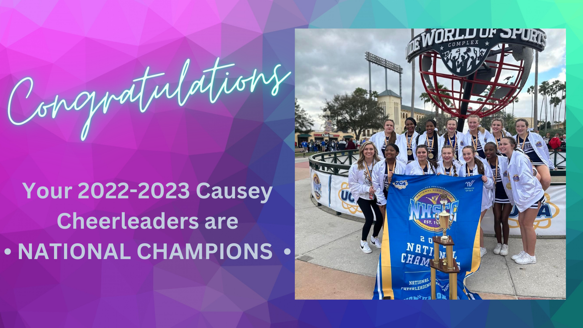 Causey Cheer: National Champs