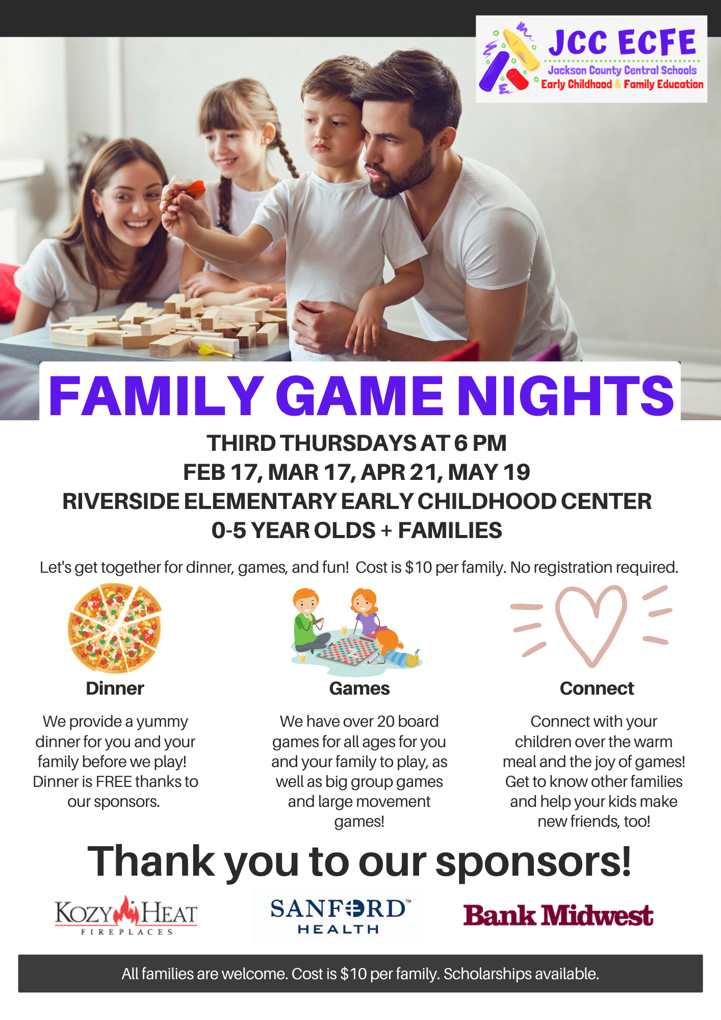 Early Childhood Family Education - Jackson County Central Schools