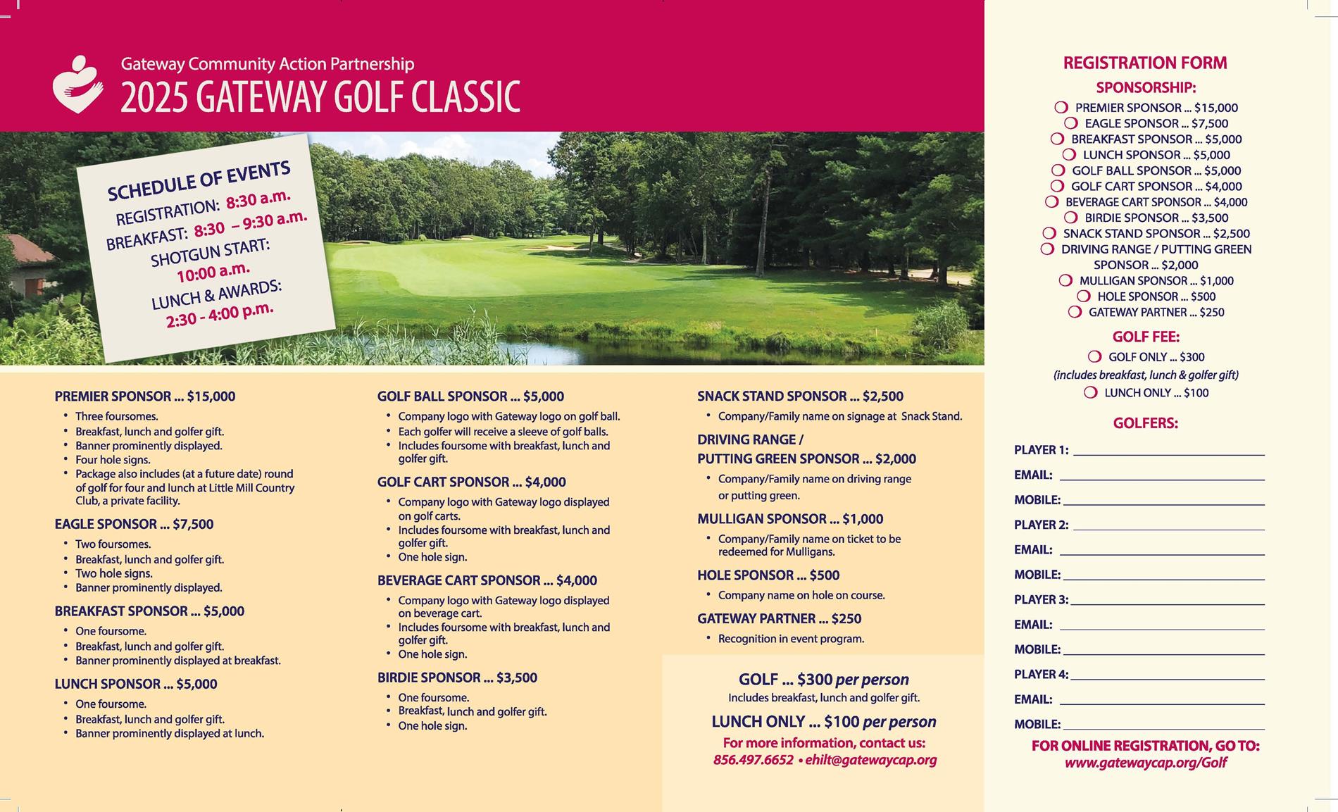 Golf Brochure page 2