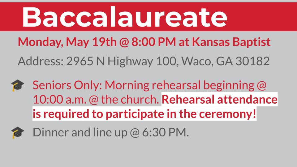 Baccalaureate Information