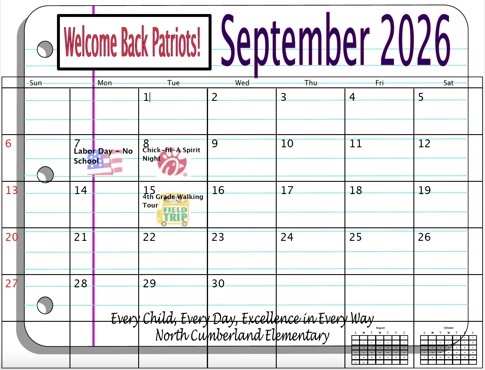 September 2026 Calendar
