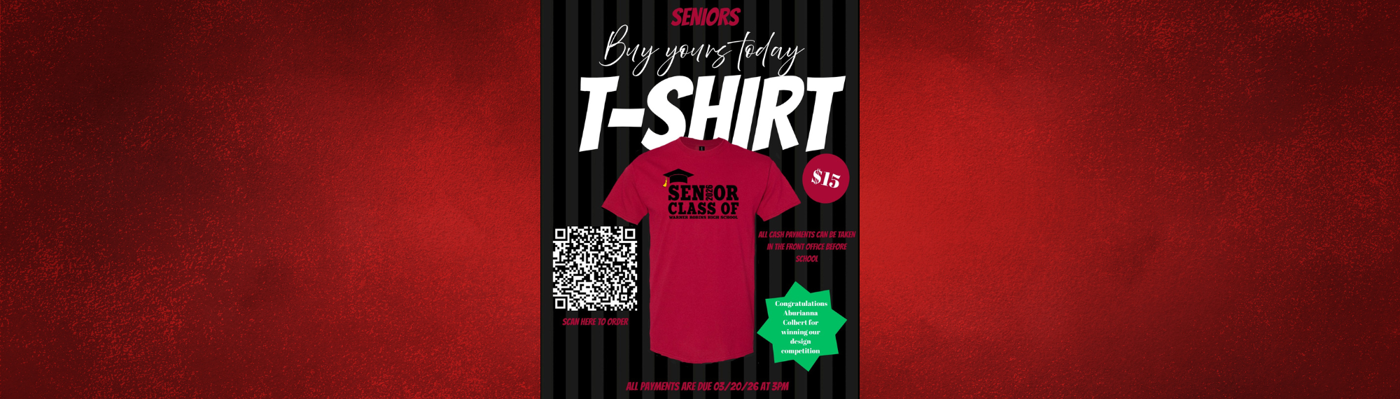 Senior T-Shirt Flyer