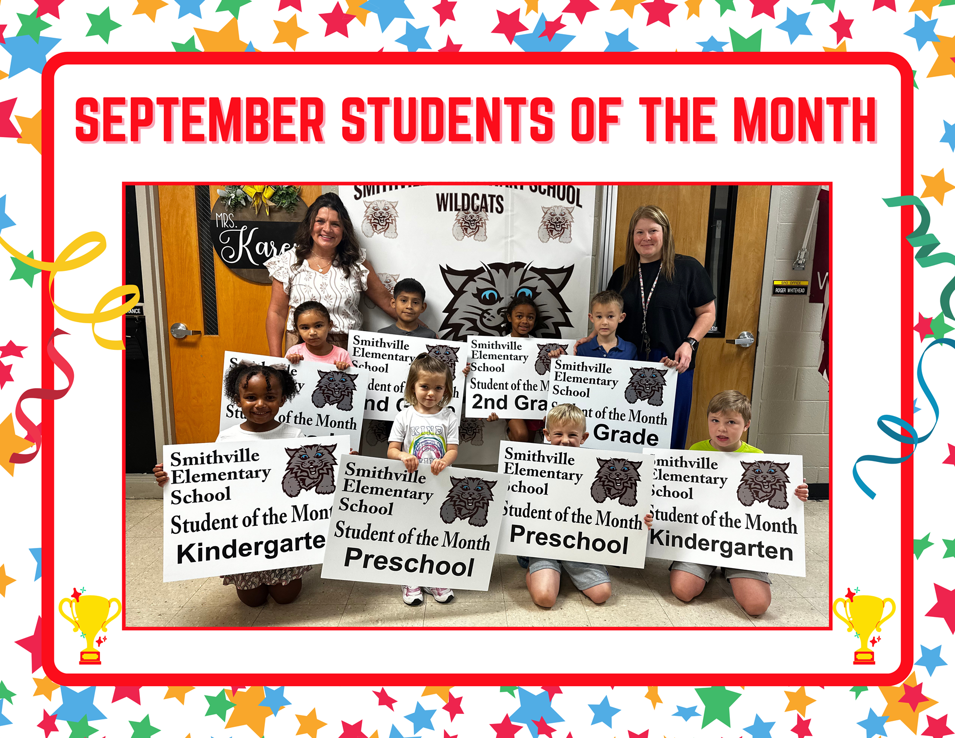 photo of September Students of the Month
