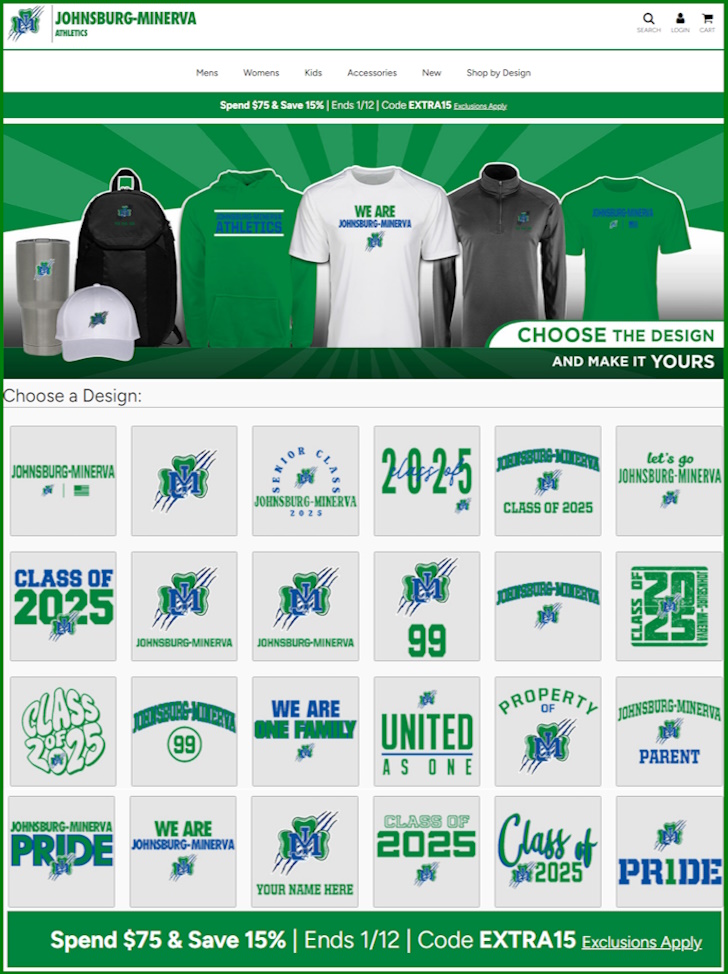Athletic Store Flyer