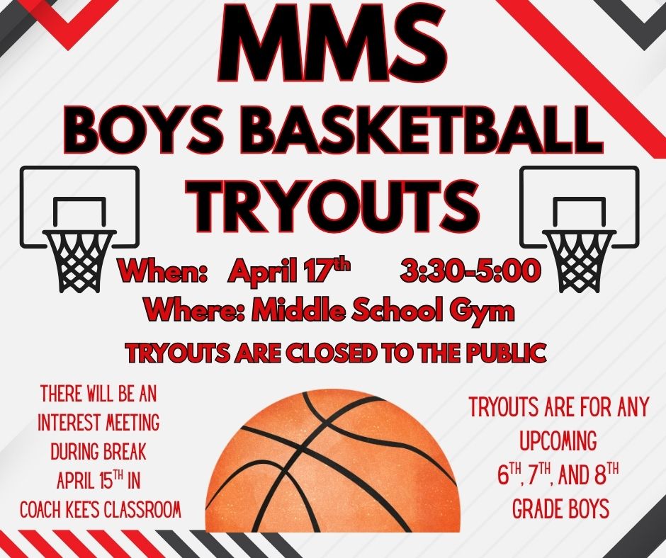 Boys Basketball try outs