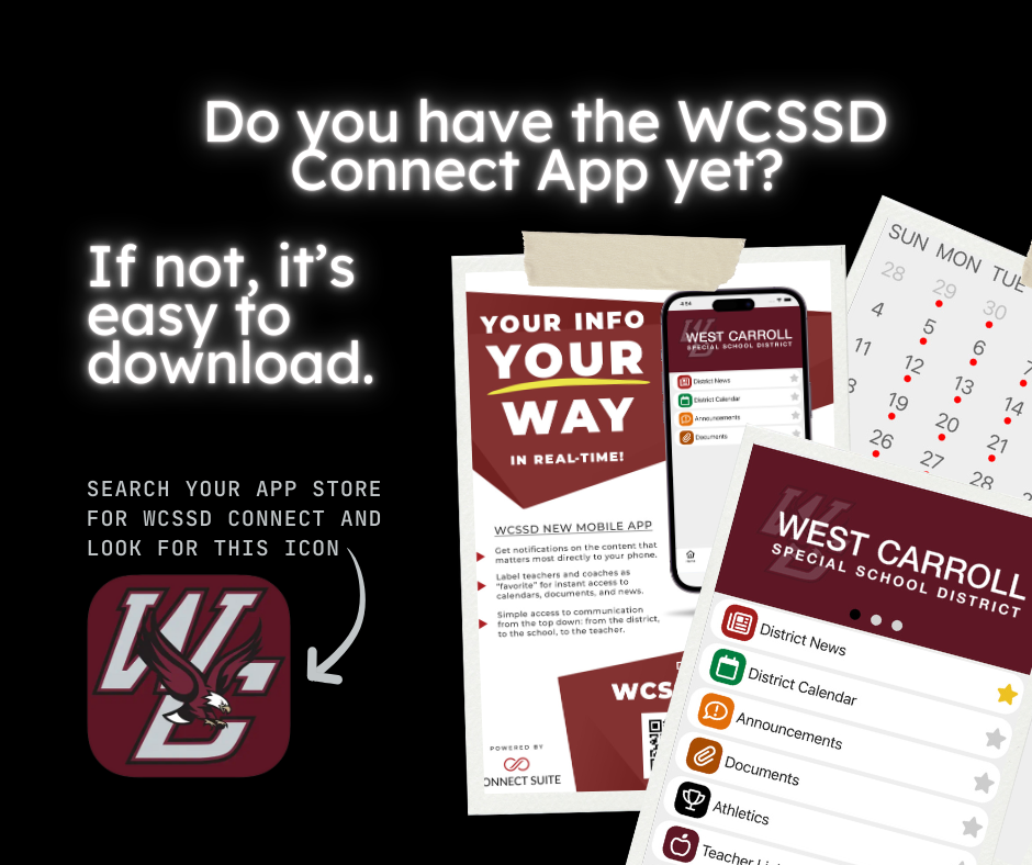 WCSSD Connect App promo