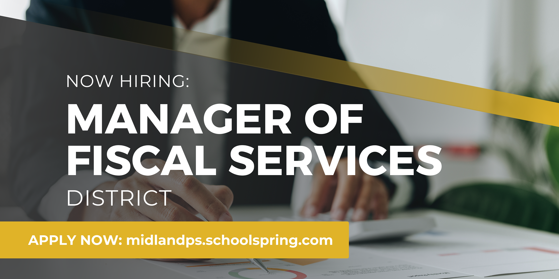 Now hiring for Manager of Fiscal Services