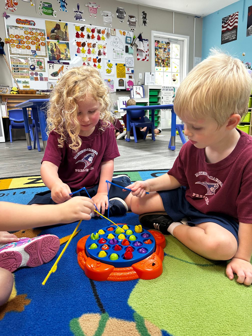 children playing a game