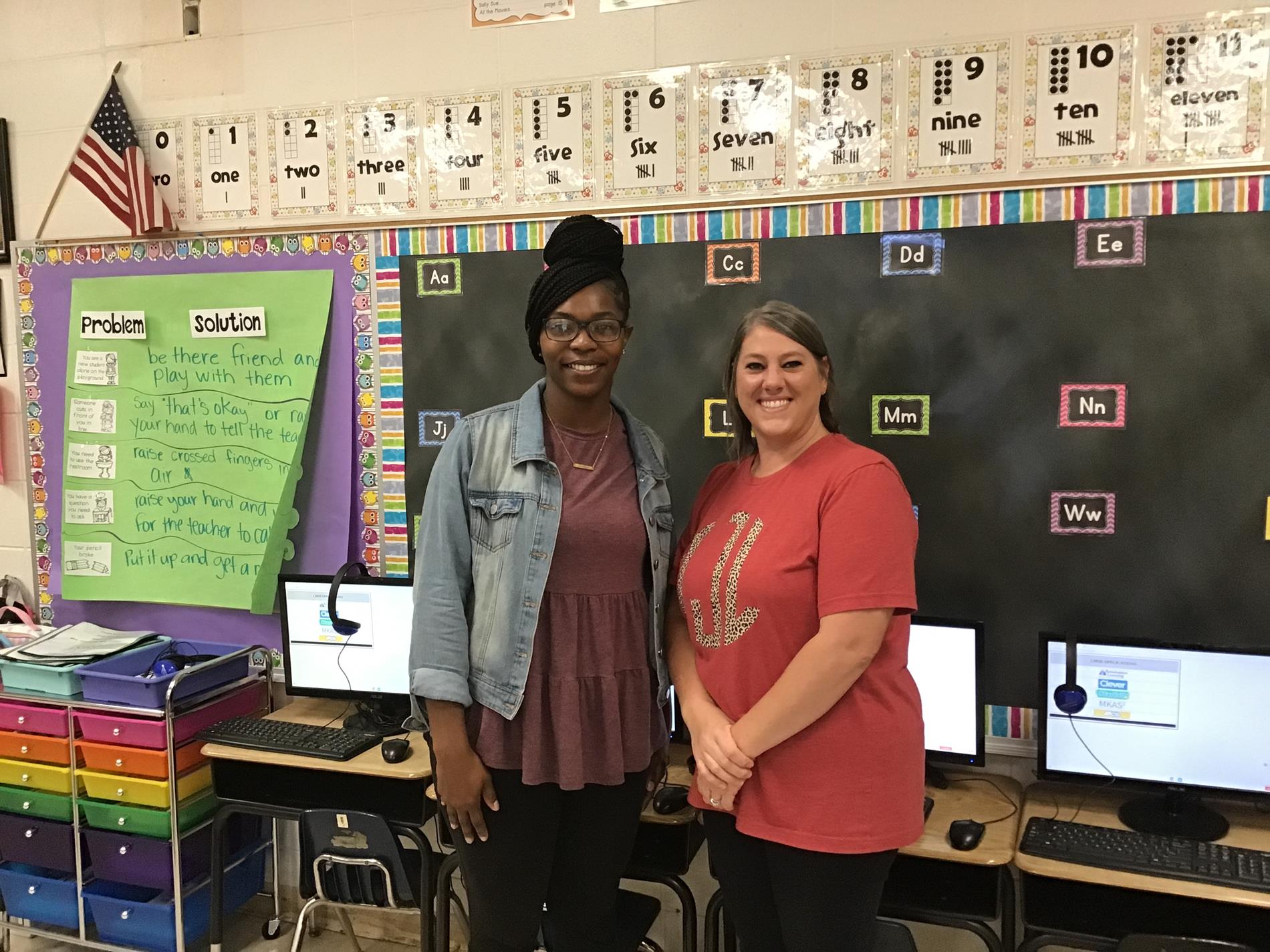 Mrs. Foster & Mrs. Johnson