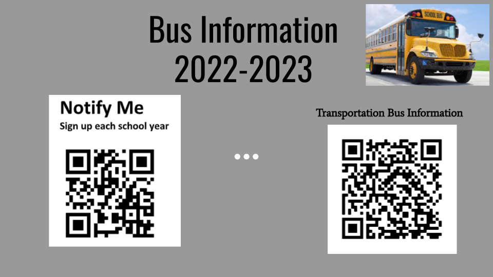 2022-23 Bus Information