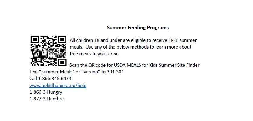 Summer Feeding Program