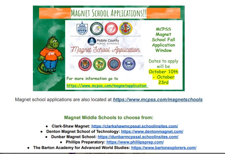 Magnet School Information
