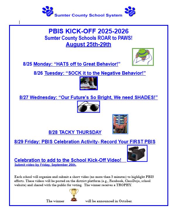 PBIS Kickoff