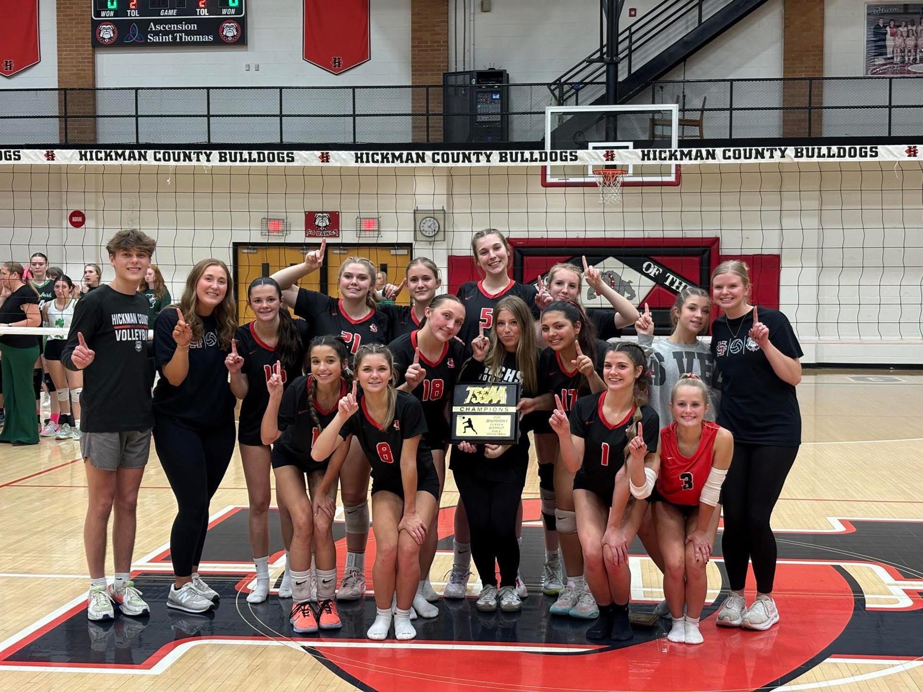 2025 HCHS Volleydawgs - District Champs