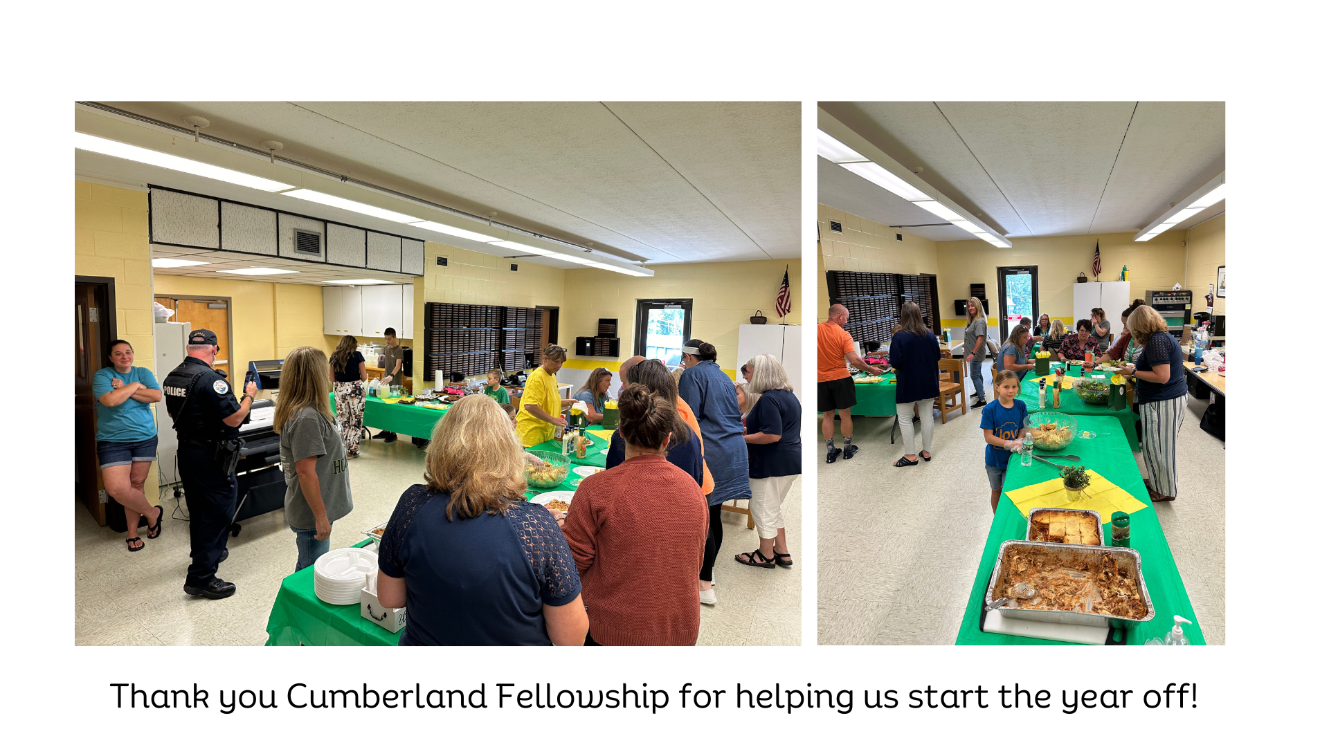 Cumberland Fellowship luncheon