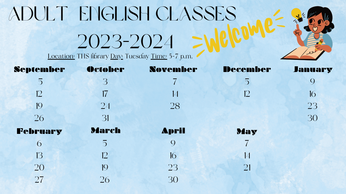 ADULT ENGLISH CLASSES